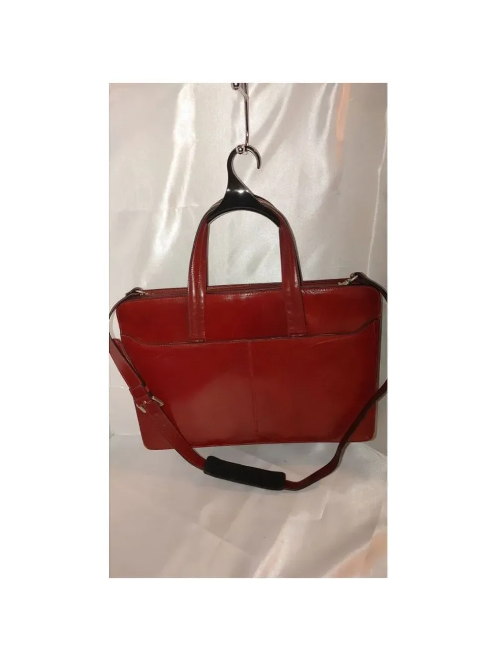 Vera Pelle Leather Laptop Attache Case
